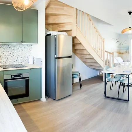 Charming 85 M House With Terrace In Stella-plage *